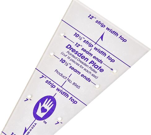 Perfect Patchwork Template-Dresden Plate, Package of Four in Kuwait