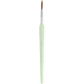 HARFINGTON Detail Paint Brushes 20mm Pointed Tip Nylon Hair Miniature Painting Brush for Watercolor Oil Acrylic Painting(6#), Purple
