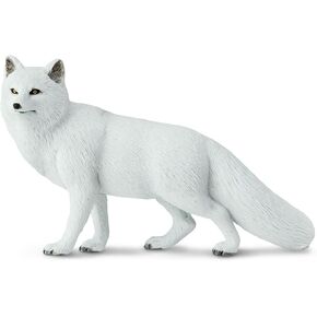 Safari Ltd. Arctic Fox Figurine - Detailed 5.25" Plastic Model Figure - Fun Educational Play Toy for Boys, Girls & Kids Ages 3+