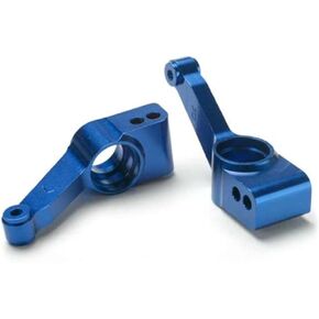 Traxxas 1952X Blue Anodized 6061-T6 Aluminum Rear Stub Axle Carriers (Pair)