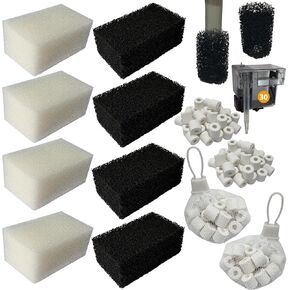Three-Stage Filtration Tank Filter Maintenance Kit, Replacement for AquaClear 30/150 30-Gallon Aquarium