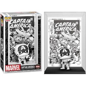 Funko POP Comic Cover: Marvel's 85th Anniversary - Captain America - Marvel Comics - Collectable Vinyl Figure - Gift Idea - Official Merchandise - for Kids & Adults - Movies Fans