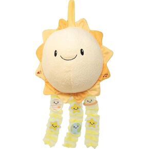 Cuddle Barn - LullaBabies Glimmer The Jellyfish Animated Musical Stuffed Animal Fish Plush Toy for Babies with Night Light Glow, Volume Control, 12 inches