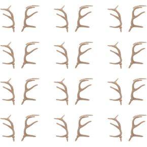 12 Pairs Snowman Hand Tree Branch Christmas Branch Antlers Craft DIY Branch Antlers Christmas Craft DIY Antler Snowman's Hand Decor Plastic Branch Antlers Craft DIY Antlers