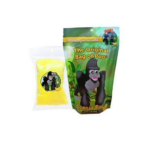 The Original Bag of Poo, Sasquatch Poop (Brown Cotton Candy) for Novelty Poop Gag Gifts