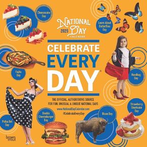 BrownTrout, National Day 2025 Wall Calendar