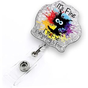 Cute Turtle Badge Reel Retractable for Nurse RN LPN Medical Worker & Nursing Student | Pink Sea Turtle Pediatric Nurse Badge Holder with Alligator Clip & 24" Durable Nylon Retractable Cord | Acrylic
