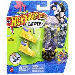 Hot Wheels Skate Tony Hawk HW Things 4/9 A Lil' Batty Skate Fingerboard Toy - HVJ77 | Ages 5+