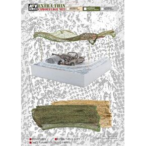 AC35022 Model Accessory/Supply Camouflage NET-JGSDF Snow