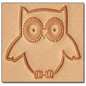 Tandy Leather Craftool� 3-D Stamp Owl 8678-00