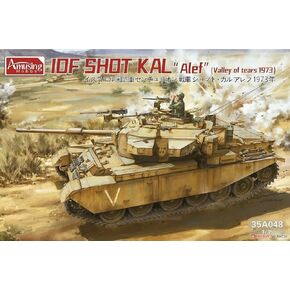 Amusing Hobby 1/35 Scale IDF Shot Kal Alef Valley of Tears 1973 - Plastic Model Building Kit # 35A048