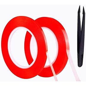 2mm / 3mm x 25M Double-Sided Acrylic Adhesive Repair Tape Mobile Phone Repair Tape LCD Screen Tape, Double-Sided Acrylic Tape for Mobile Phones, iPads, Tablets, Laptops, Cameras(2 Sizes)