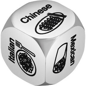 Anniversary Date Night Gifts for Men Women, Funny Night Activity Decider Dice Gift for Wife Husband BF GF, Couples Games Date Ideas, Valentines Day Dice Gift for Him Her