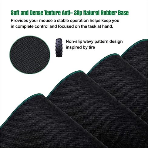 Mouse Pad with Durable Stitched Edge, Small Computer Mousepad Desk Mat with Smooth Surface, Non Slip Rubber Base Mouse Pad for Laptop, Gaming, 10.2x8.3x0.12in, Light Blue in Kuwait