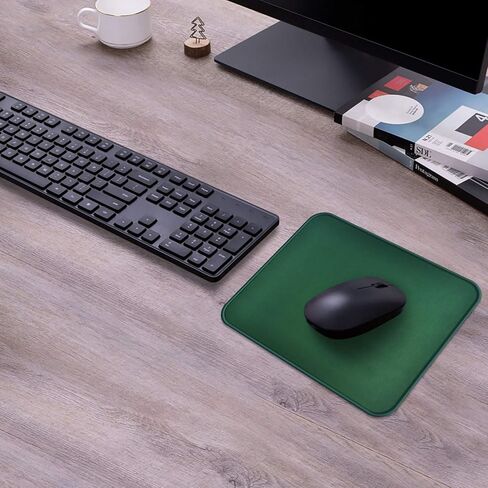Mouse Pad with Durable Stitched Edge, Small Computer Mousepad Desk Mat with Smooth Surface, Non Slip Rubber Base Mouse Pad for Laptop, Gaming, 10.2x8.3x0.12in, Light Blue in Kuwait