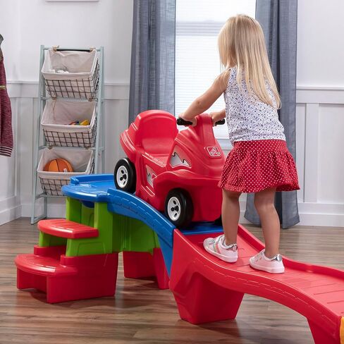 Step2 Farther & Faster Coaster Track Expansion Pack, Second Edition, Extra 4 Feet of Track for Roller Coaster Toys in Saudi Arabia