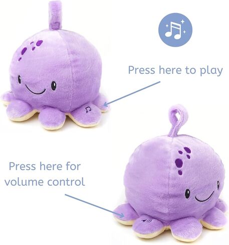 Cuddle Barn - LullaBabies Glimmer The Jellyfish Animated Musical Stuffed Animal Fish Plush Toy for Babies with Night Light Glow, Volume Control, 12 inches in Saudi Arabia