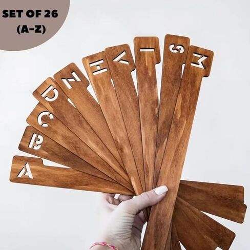 Vinyl Record Dividers, Alphabetical Vinyl Record Storage Dividers A-Z, 26 Record Rack Organization Guides, Album Box Collection Bins for Music Lovers in Kuwait