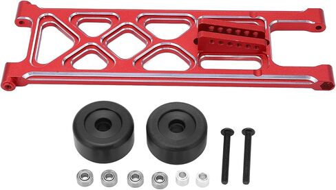 Enhance Stability and Performance with Our Aluminum Alloy Wheelie Bar - Fits 1/10 22S 2WD Drag Car (Red) in Saudi Arabia