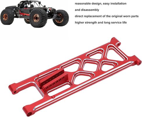 Enhance Stability and Performance with Our Aluminum Alloy Wheelie Bar - Fits 1/10 22S 2WD Drag Car (Red) in Saudi Arabia