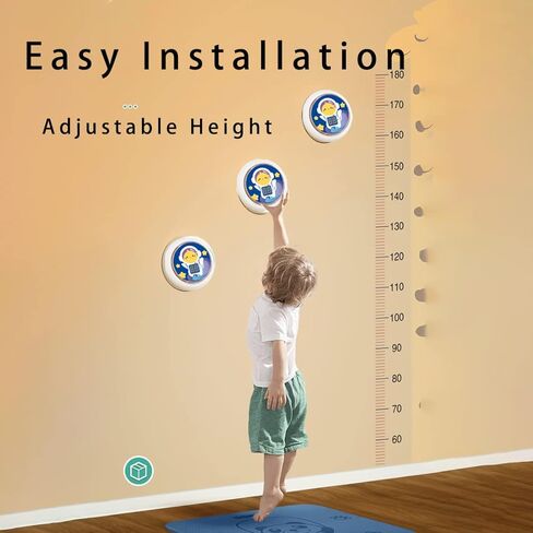 عداد القفز العالي - مدرب القفز للأطفال، مساعد ذكي للقفز العالي، لعبة عداد تخفيف الضغط مع عدد من البث الصوتي الذكي للأطفال والكبار، غير متضمنة تعمل بالبطارية in Kuwait