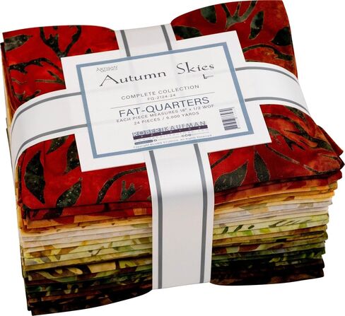 Lunn Studios Artisan Batiks Autumn Skies 24 Fat Quarters Robert Kaufman Fabrics FQ-2124-24 in Saudi Arabia