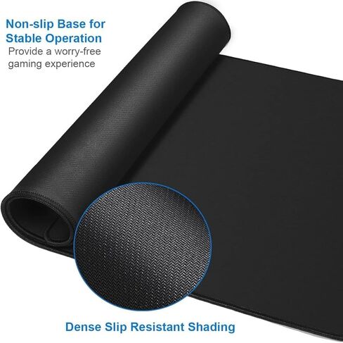 CORN Anime Large Extended Gaming Mouse pad, Desk Mat with Seamed Edges, Non-Slip Rubber Base, Computer Keyboard Mouse Mat for Gaming, Office & Home, 31.5x11.8 Inch in Saudi Arabia