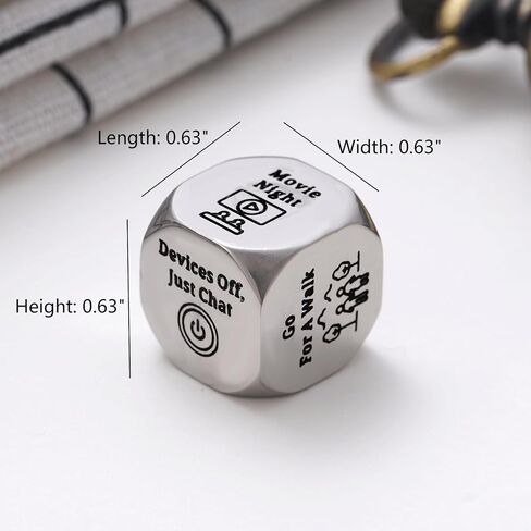Anniversary Date Night Gifts for Men Women, Funny Night Activity Decider Dice Gift for Wife Husband BF GF, Couples Games Date Ideas, Valentines Day Dice Gift for Him Her in Saudi Arabia