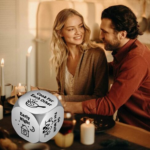 Anniversary Date Night Gifts for Men Women, Funny Night Activity Decider Dice Gift for Wife Husband BF GF, Couples Games Date Ideas, Valentines Day Dice Gift for Him Her in Saudi Arabia