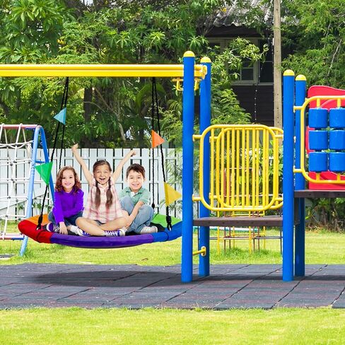 Sorbus Saucer Swing, Kids Tree Glider with Adjustable Ropes (24 Inch) in Saudi Arabia