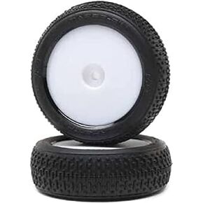Losi Taper Pin FR Mounted White 2 Mini-B LOS41017 RC Tire