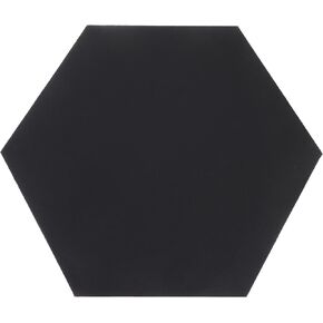 EXCEART Paint Canvases for Painting 12x12 Inch Hexagon Wood Frame Stretched Blank Art Board Panels for Acrylic Oil Tempera Painting Black