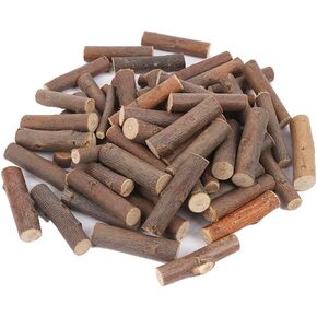 150 Gram 2 inch Craft Sticks Wood Sticks Crafting Twigs Natural Twigs Sticks for DIY Craft Photo Props Rustic Decoration