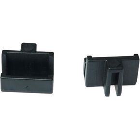 RLECS 10 قطع سوداء معلقة ملف السكك الحديدية مقاطع التخصص تخزين الملفات خزانة القضبان البلاستيك السكك الحديدية كليب درج الجانبين القضبان ملف أسود شنقا مقاطع السكك الحديدية ملف للأدراج الخشبية in Kuwait