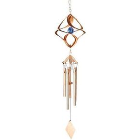 Red Carpet Studios 10131 Cosmix Spinner Wind Chime, 25-Inches, Hummingbird