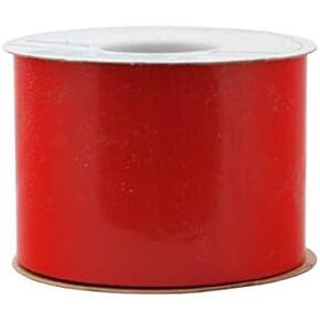 Berwick Offray Plastic Shine Ribbon-2-1/2 Wide X 50 Yards-Red Ribbon
