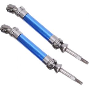 VBESTLIFE Rc Car Rear Drive Shaft, Metal Rc Cvd Drive Shaft Axle Replacement for Slash 1/10 Rc Car Nsv775(Dark Blue) Bandit Axles 2Wd