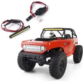 RC-Hub Roof Lamp COB LED Light Bar Spotlight Headlight for 1/24 Axial SCX24 AXI90081 Deadbolt RC Crawler Car