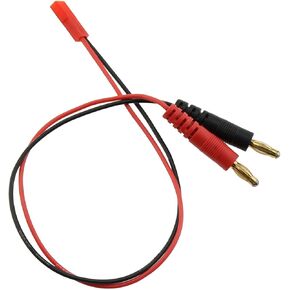 JST Male to 4mm Banana Plug Battery RC Balanced Charging Cable Connector Adaptor Lead Cable (30CM/20AWG)