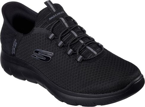 Skechers Men's Summits High Range Hands Free Slip-in Sneaker, White, 9 Wide in Saudi Arabia
