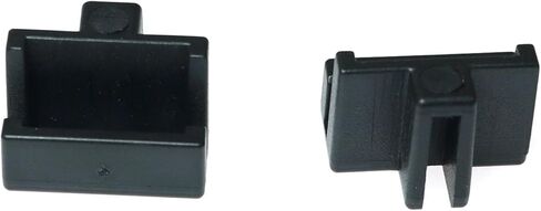 RLECS 10 قطع سوداء معلقة ملف السكك الحديدية مقاطع التخصص تخزين الملفات خزانة القضبان البلاستيك السكك الحديدية كليب درج الجانبين القضبان ملف أسود شنقا مقاطع السكك الحديدية ملف للأدراج الخشبية in Kuwait