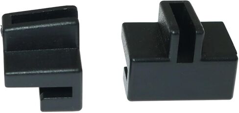 RLECS 10 قطع سوداء معلقة ملف السكك الحديدية مقاطع التخصص تخزين الملفات خزانة القضبان البلاستيك السكك الحديدية كليب درج الجانبين القضبان ملف أسود شنقا مقاطع السكك الحديدية ملف للأدراج الخشبية in Kuwait