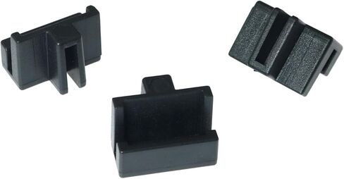 RLECS 10 قطع سوداء معلقة ملف السكك الحديدية مقاطع التخصص تخزين الملفات خزانة القضبان البلاستيك السكك الحديدية كليب درج الجانبين القضبان ملف أسود شنقا مقاطع السكك الحديدية ملف للأدراج الخشبية in Kuwait