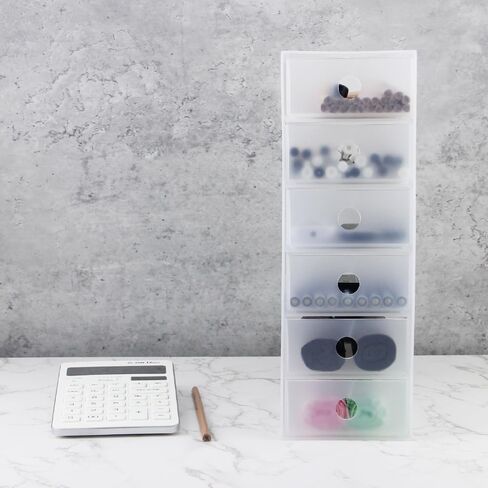 وحدة أدراج صغيرة من بولاند، مجموعة أدراج تنظيم تخزين مدمجة للمنزل، الحمام، المكتب، سطح الطاولة، المكتب in Kuwait