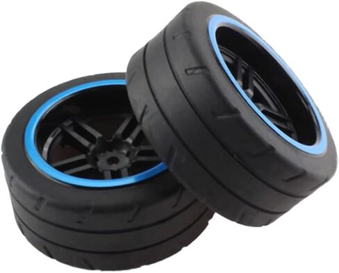 KingVal Replacement 2PCS Right Tire Tyre Wheel RC Spare Parts Compatible with WLtoys 104072 RC Car in Saudi Arabia