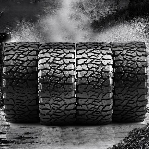 Lifehead 1.9inch Rubber Tires for 1/10 RC Crawler Car TRAXXAS TRX4 Axial SCX10 90046 90047 SCX10 III AXI03007 Tamiya CC01 D90 D110 YK4102/4.7" Outer Diameter in Saudi Arabia