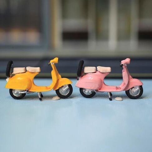 1/64 Bike/Mountain Cycling Bike Bicycle/Motorcycle Scene Props Miniatures Figures Model for Cars Vehicles Toys (Bicycle A) in Saudi Arabia