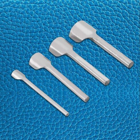 Leather Half Round Cutter Punch, DIY Leather Carft Half Round Punch Belt End Cutter Leather Strap Semicircle Punch Tools for Home Leather Sewing (10 30mm)(20mm) Punching in Saudi Arabia