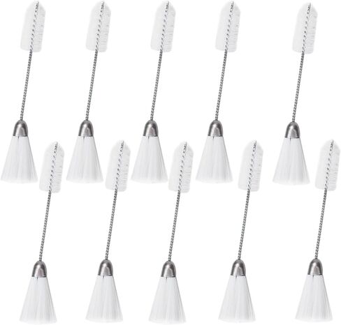 Sewing Machine Cleaning Kit, Sewing Machine Cleaning Brushes, 5.7 in Sewing Machine Cleaning Tools Nylon 10pcs Double Ended Sewing Machine Cleaning Brush for Bobbin Case in Saudi Arabia