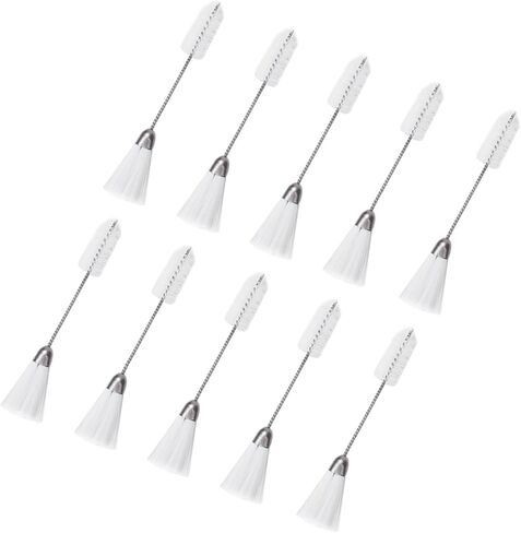 Sewing Machine Cleaning Kit, Sewing Machine Cleaning Brushes, 5.7 in Sewing Machine Cleaning Tools Nylon 10pcs Double Ended Sewing Machine Cleaning Brush for Bobbin Case in Saudi Arabia